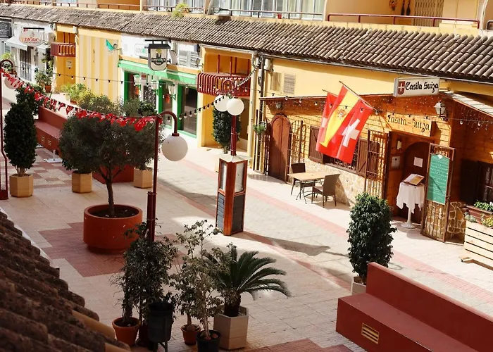 Jardin En El Centro De Calpe